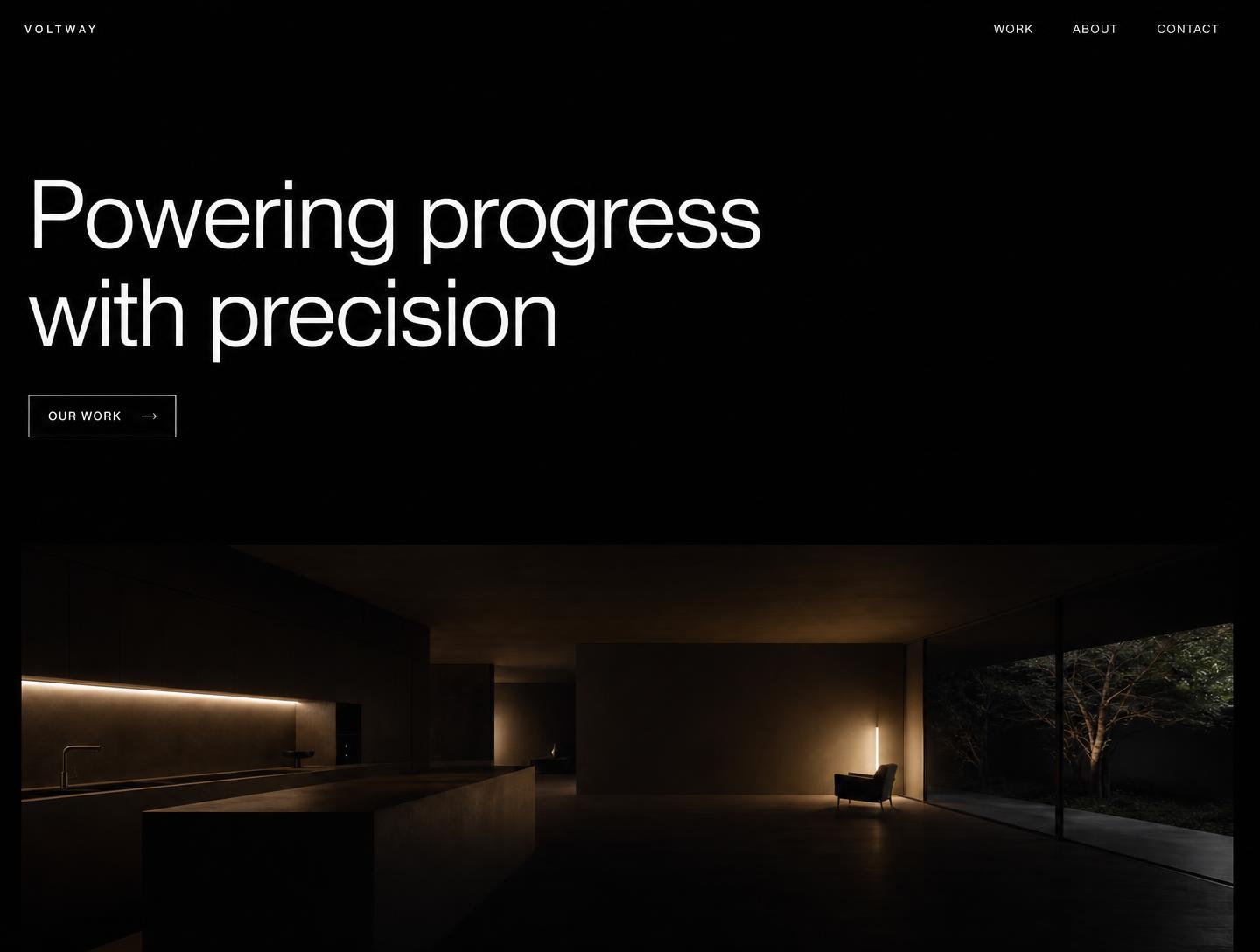 Voltway Electric website designed by Agavo